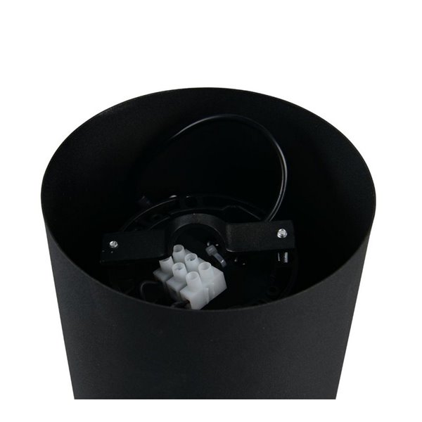 Luminária pendente TOVA com cúpula metálica, lâmpada não incluída (1 x E27 máx. 15W), IP20, preta.