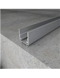 Profilé de surface en aluminium SHOW, 2 mètres, pour ruban LED