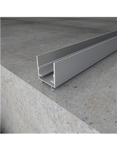 Profilé de surface en aluminium SHOW, 2 mètres, pour ruban LED