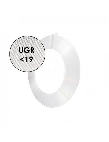 Difusor opal microprismático en rollo para perfil LED 12,5 mm, UGR 19, 30 metros