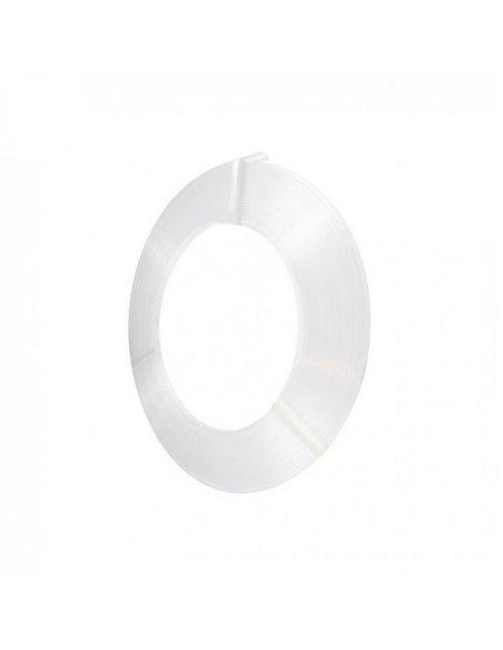 Difusor opal en rollo para perfil LED ancho 48 mm, 30 metros, policarbonato