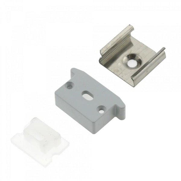 Perfil de aluminio SUBAQUA IP65 2 metros con difusor y tapas (incluye pletina)