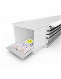 Perfil de aluminio SUBAQUA IP65 2 metros con difusor y tapas (incluye pletina)