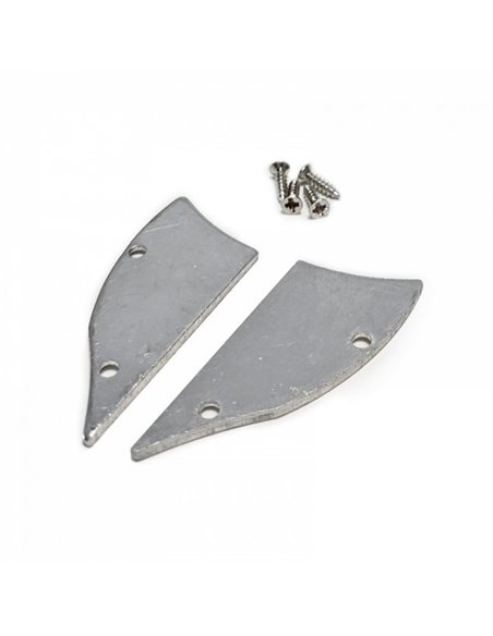 Pack 2 tapones para perfil LM3833 (remate de extremos)