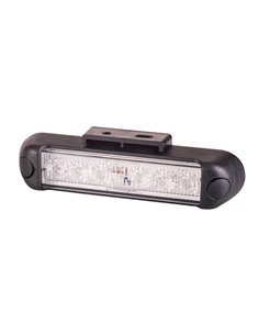 Luz de advertencia LED LDO 2780 12/24V dia/noche XA2, modo F-flash R10 EMC Ámbar