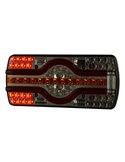 Piloto trasero combinado LZD 2540 6 funciones, sin mano, luz matrícula lateral, R4-R6-R7-R23-R38 12/24V IP68