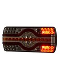 Piloto trasero combinado LZD 2540 6 funciones, sin mano, luz matrícula lateral, R4-R6-R7-R23-R38 12/24V IP68