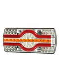 Piloto trasero combinado LZD 2540 6 funciones, sin mano, luz matrícula lateral, R4-R6-R7-R23-R38 12/24V IP68