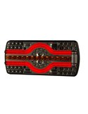 Piloto trasero combinado LZD 2540 6 funciones, sin mano, luz matrícula lateral, R4-R6-R7-R23-R38 12/24V IP68