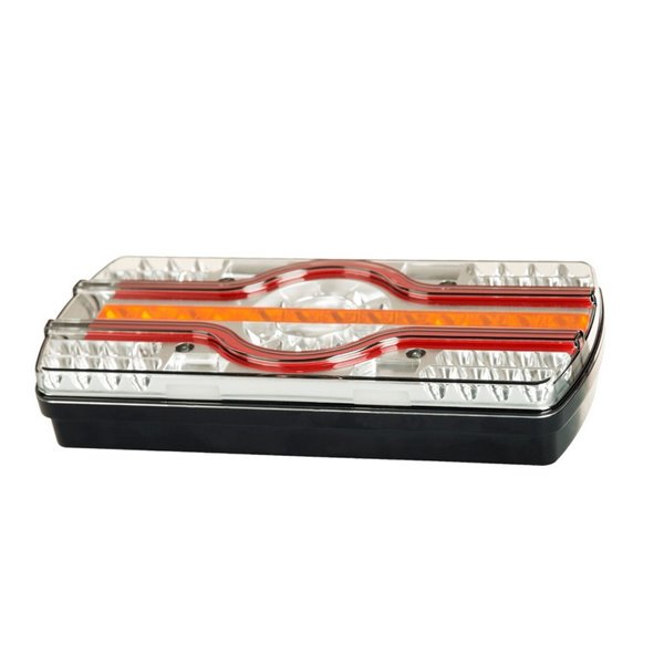 Piloto trasero LZD 2541-2542 6 funciones, luz matrícula inferior R4-R6-R7-R23-R38 12/24V IP68