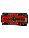 Piloto trasero LZD 2541-2542 6 funciones, luz matrícula inferior R4-R6-R7-R23-R38 12/24V IP68