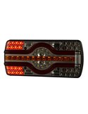 Piloto trasero LZD 2541-2542 6 funciones, luz matrícula inferior R4-R6-R7-R23-R38 12/24V IP68