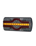Piloto trasero LZD 2544 y 2545 6 funciones, luz matrícula inferior 12/24V IP68