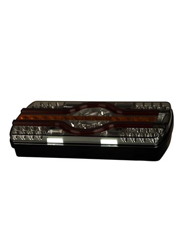 Piloto trasero LZD 2544 y 2545 6 funciones, luz matrícula inferior 12/24V IP68