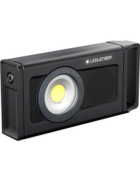 Lámpara de trabajo LED recargable iF4R Music 2500 lm con altavoz Bluetooth