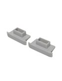 Pack 2 tapones para perfil LM3809 (remate profesional)