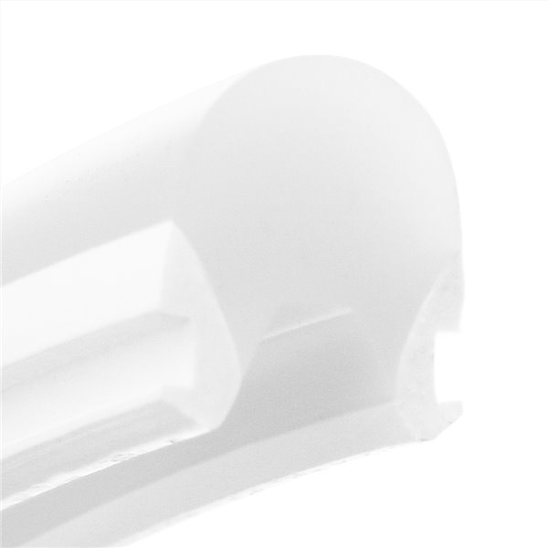 Capa de silicone branca para fita LED de NOVA GERAÇÃO, 8x10 mm, 50 metros