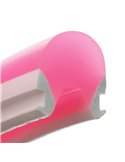 Funda de silicona rosa para tira LED NEXT GENERATION, 8x10 mm 50 metros