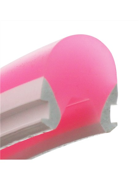 Capa de silicone rosa para fita de LED NEXT GENERATION, 8x10 mm, 50 metros