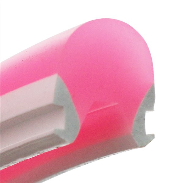 Capa de silicone rosa para fita de LED NEXT GENERATION, 8x10 mm, 50 metros