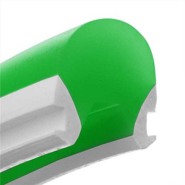 Funda de silicona verde para tira LED NEXT GENERATION, 8x10 mm 50 metros