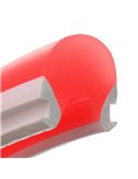 Funda de silicona rojo para tira LED NEXT GENERATION 8x10 mm 50 metros