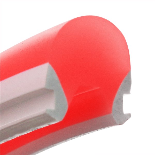 Revêtement en silicone rouge pour ruban LED NEXT GENERATION 8x10 mm de 50 mètres