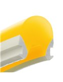 Funda de silicona naranja para tira LED NEXT GENERATION 8x10 mm 50 metros