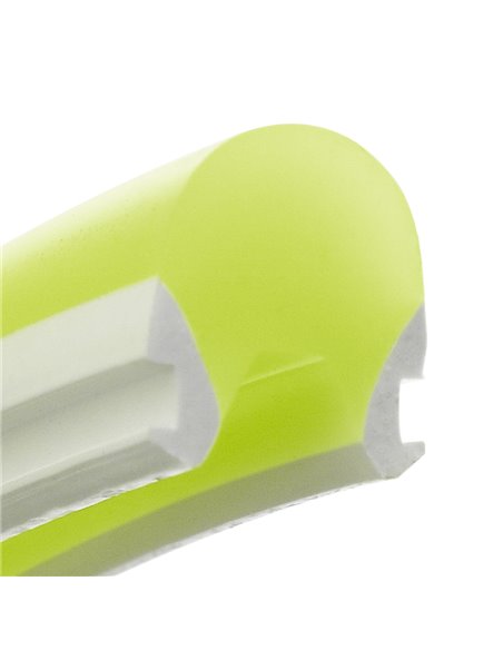 Funda de silicona verde claro para tira LED NEXT GENERATION 8x10 mm 50 metros