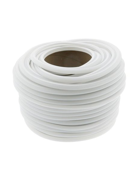 Capa de silicone branca para fita LED de NOVA GERAÇÃO, 8x10 mm, 50 metros