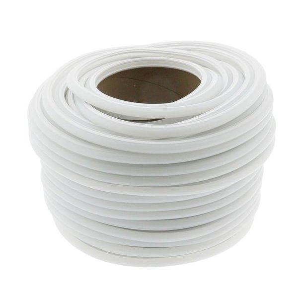 Revêtement en silicone blanc pour ruban LED nouvelle génération, 8 x 10 mm, 50 mètres
