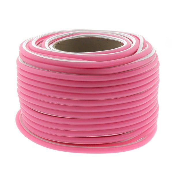 Funda de silicona rosa para tira LED NEXT GENERATION, 8x10 mm 50 metros