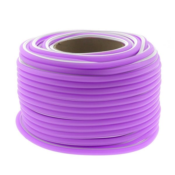 Revêtement en silicone violet pour ruban LED NEXT GENERATION 8x10 mm de 50 mètres