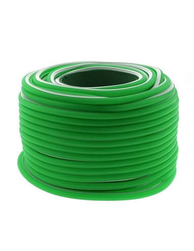 Revêtement en silicone vert pour ruban LED nouvelle génération, 8 x 10 mm, 50 mètres