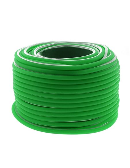 Funda de silicona verde para tira LED NEXT GENERATION, 8x10 mm 50 metros