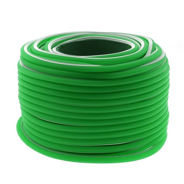 Revêtement en silicone vert pour ruban LED nouvelle génération, 8 x 10 mm, 50 mètres