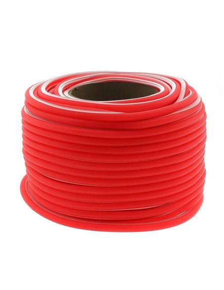 Capa de silicone vermelha para fita de LED NEXT GENERATION de 8x10 mm e 50 metros.