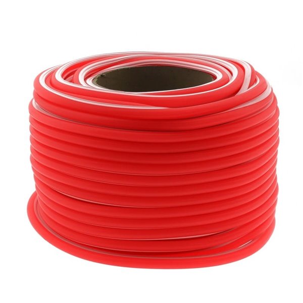 Revêtement en silicone rouge pour ruban LED NEXT GENERATION 8x10 mm de 50 mètres