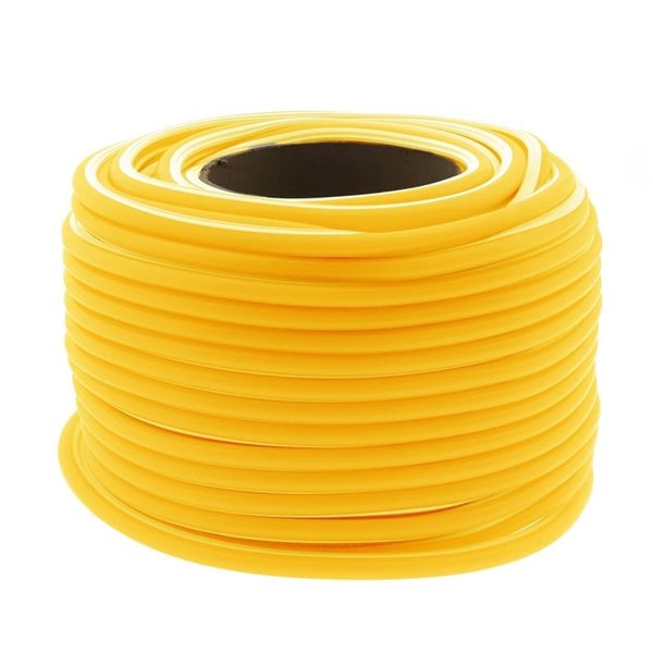 Revêtement en silicone doré pour ruban LED NEXT GENERATION 8x10 mm, 50 mètres.