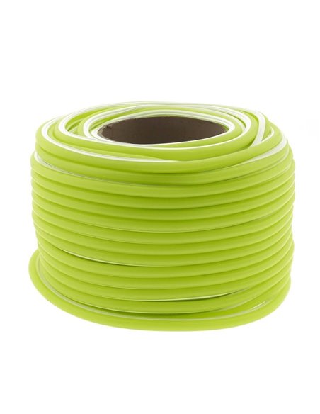 Funda de silicona verde claro para tira LED NEXT GENERATION 8x10 mm 50 metros