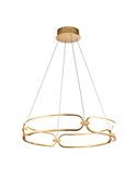 Lámpara colgante COLETTE Ø60 LED 54W 4860 lm dimable 0-10V Oro rosa
