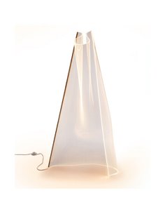 Lampadaire VELOS LED 24W 1500 lm, méthacrylate micro-imprimé, finition or rose