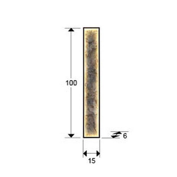 Aplique/plafón STONE LED 80W 1288 lm CCT acabado pizarra y metal Negro