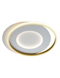 Plafón de techo LIMBOS Ø55cm LED 40W 4400 lm 3000K Blanco oro
