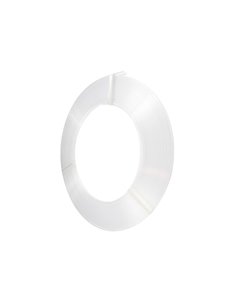Difusor opal para perfil LED en rollo 30 metros, ancho 12,5 mm, PC