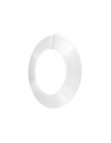 Difusor opalino para perfil de LED, rolo de 30 metros, 12,5 mm de largura, PC