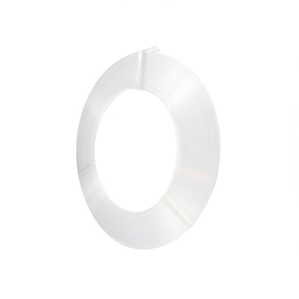 Difusor opalino para perfil de LED, rolo de 30 metros, 12,5 mm de largura, PC