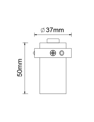 Refletor LED TRIMASI 5W 3000K 400Lm dourado, branco ou preto