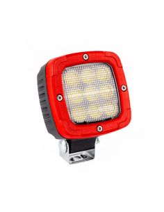 Faro LED de trabajo potente con enchufe Stecker integrado, flujo luminoso ancho 4100Lm, 5700K, E9 EMC