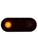 Piloto trasero LED STELLA 6 funciones 12/24V LZD 2550 / LZD 2551 IP68